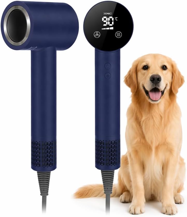 Dog Grooming Hair Dryer with Temperature Control